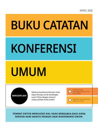 Buku Catatan Konferensi Umum