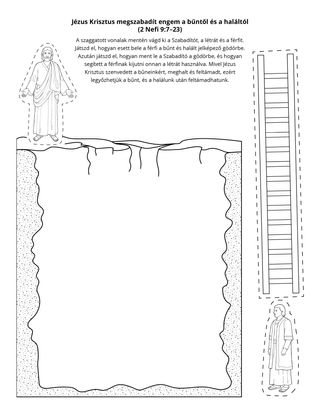 tevékenységi oldal: Jézus Krisztus megszabadít minket a bűntől és a haláltól