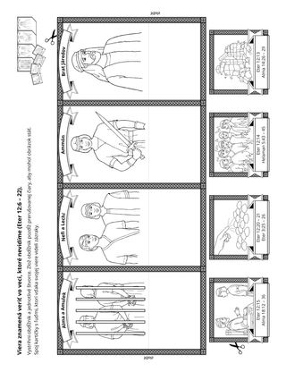 stránka s aktivitami: Ľudia v Knihe Mormonovej mali vieru v Ježiša Krista