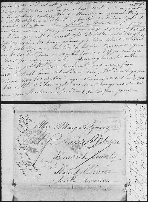 Brigham Young letter