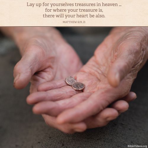 Matthew 6:19, 21, Our hearts are found with the things we treasure