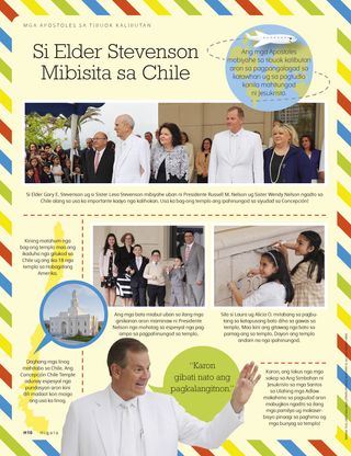 Elder Stevenson Visits Chile