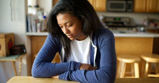 young adult praying