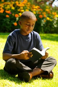 youth reading scriptures