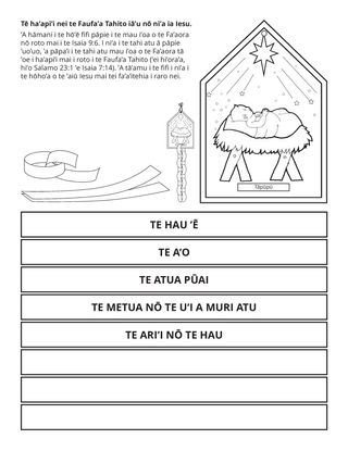 ’api ’ohipara’a : Tē ha’api’i nei te Faufa’a Tahito iā’u nō ni’a ia Iesu