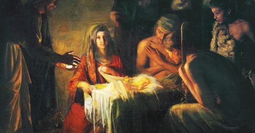 The birth of Jesus