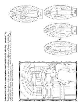 Hoja de actividades: Se restauraron llaves del sacerdocio en el templo de Kirtland
