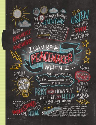 I Can Be a Peacemaker When I …