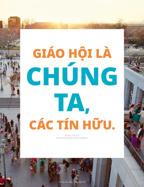 tấm áp phích về trung tâm đại hội