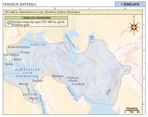 7 Biblijos žemėlapis