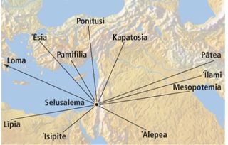 map, eastern Mediterranean