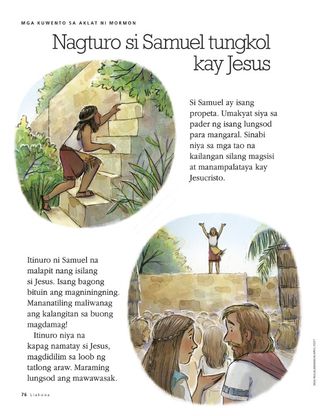 Samuel teaches about Jesus 1