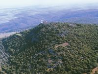 aerial view of Mount Carmel