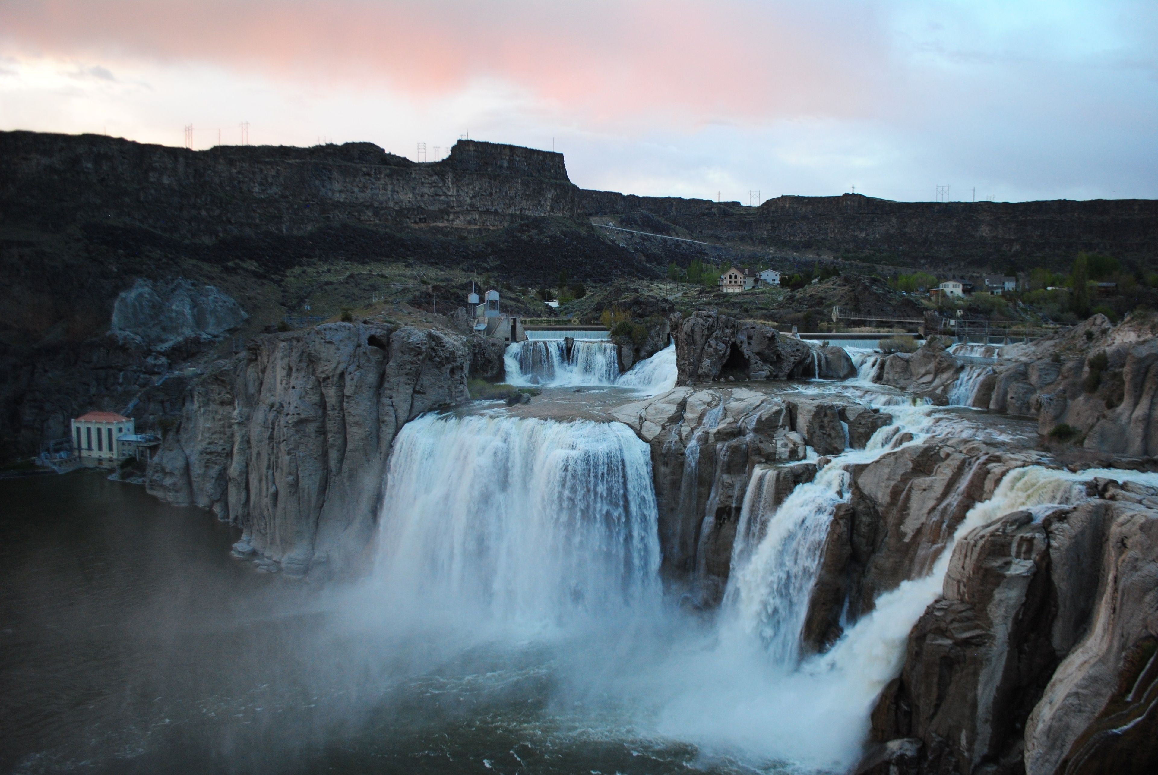 Shoshone Falls in Idaho.