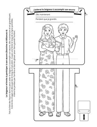 page d’activité pour les enfants