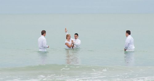 baptism in the ocean