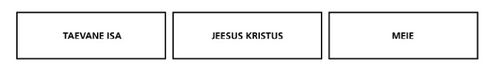 Taevane Isa, Jeesus Kristus, meie