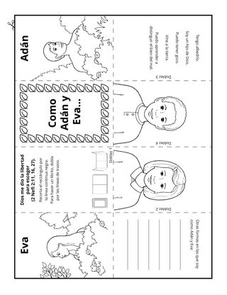 Hoja de actividades: Tal como Adán y Eva, tengo albedrío