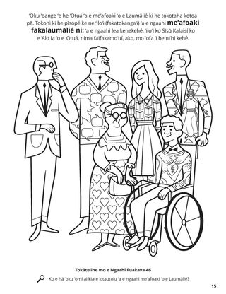 Gifts of the Spirit coloring page