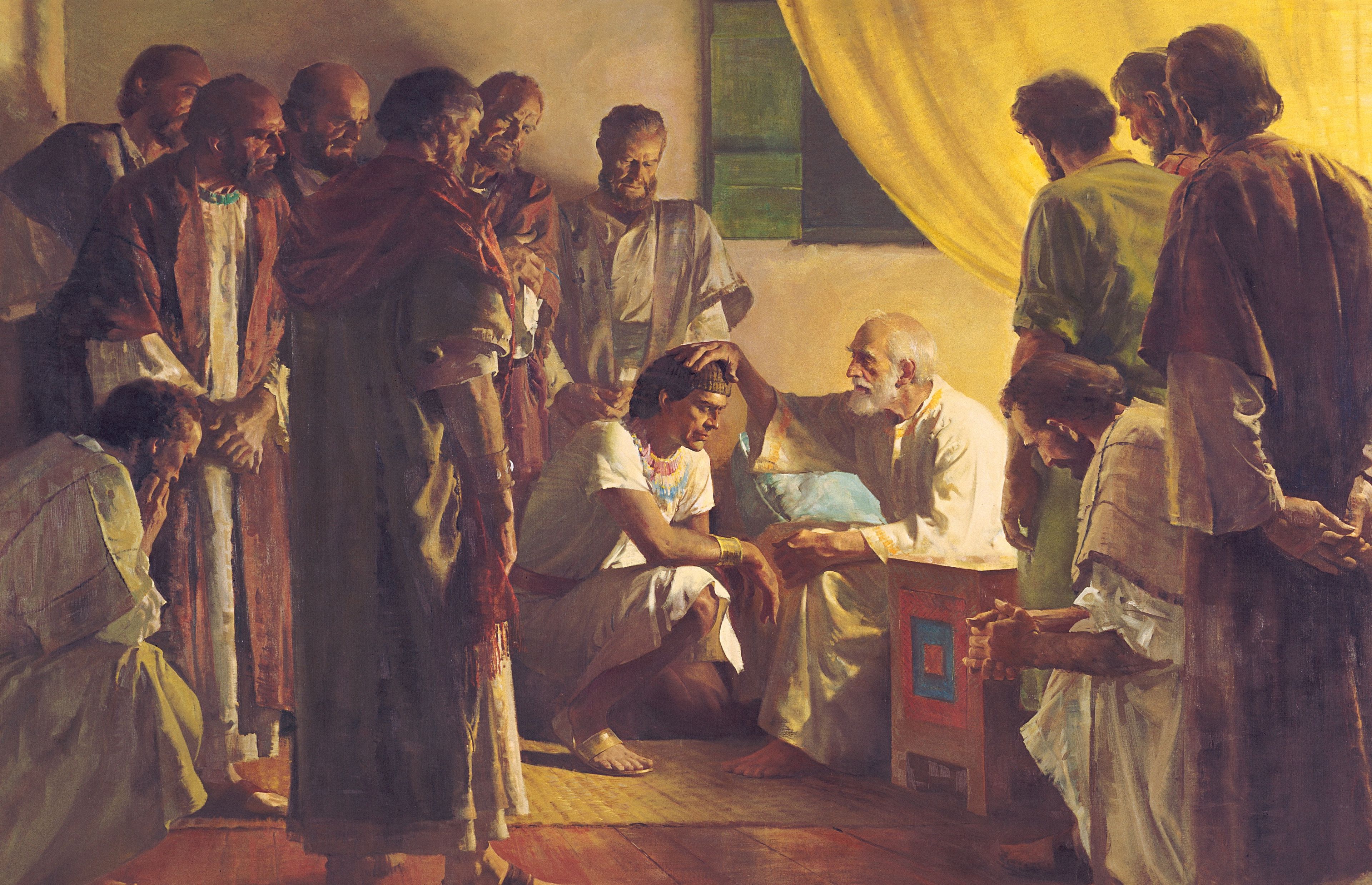 Jakob velsigner sine sønner (Jakob velsigner Josef)