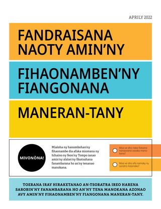 Fandraisana naoty amin’ny fihaonamben’ny Fiangonana maneran-tany