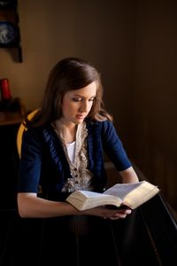 youth reading scriptures