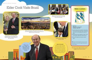 Elder Cook Visits Brazil