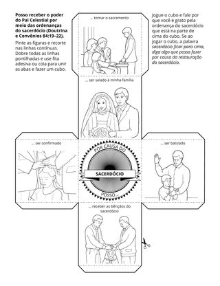 página de atividades para crianças