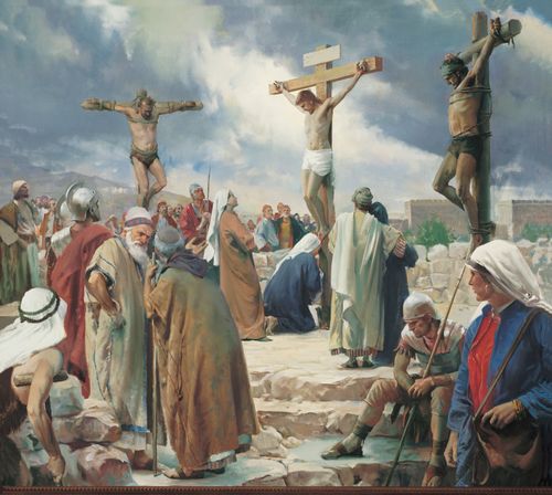 la crucifixion de Jésus-Christ