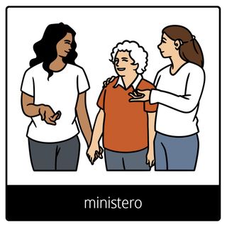 Simbolo del Vangelo “ministero”