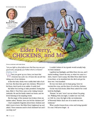 Elder Perry, Chickens, and Me