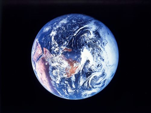 terre vue de l’espace