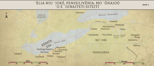 Mape Fika 5: Ko e Feituʻu Niu ʻIoke, Penisilivēnia, mo ʻOhaiō ʻo e ʻIunaiteti Siteití
