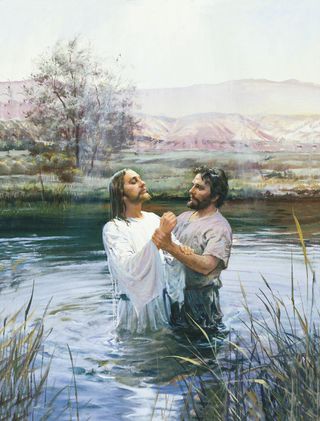 John Baptizing Jesus