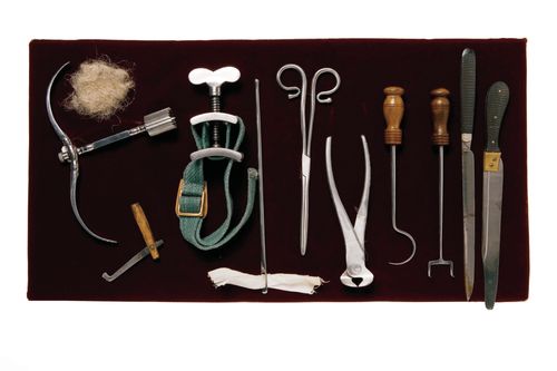 Early 1800s surgical tools