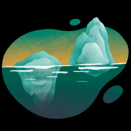 icebergs