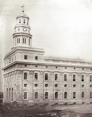 historic photo of Nauvoo Temple