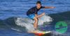 young man surfing