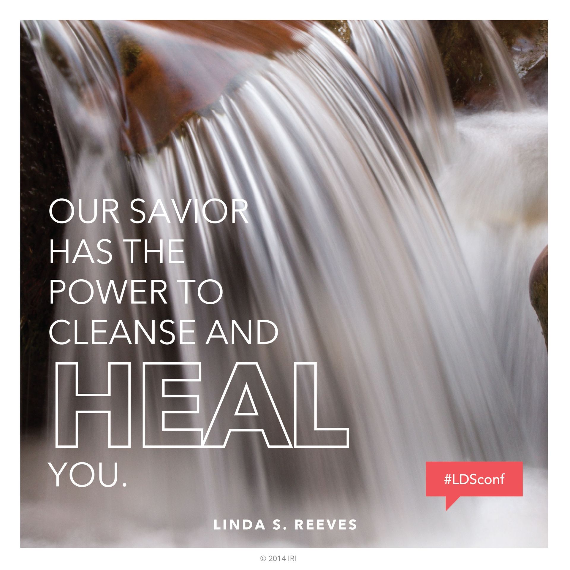 “Our Savior has the power to cleanse and heal you.”—Sister Linda S. Reeves, “Protection from Pornography—a Christ-Focused Home” © undefined ipCode 1.