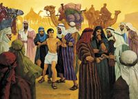 Joseph sold into Egypt by his brothers