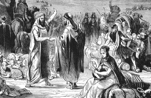 men from Old Testament times talking