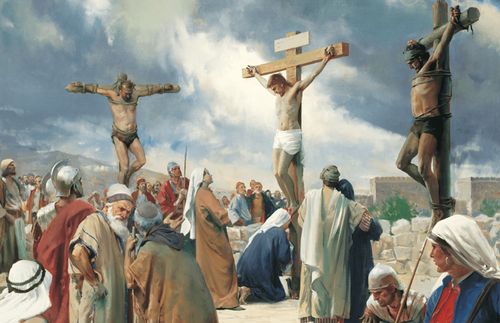 The Crucifixion [Korsfestelsen], av Harry Anderson