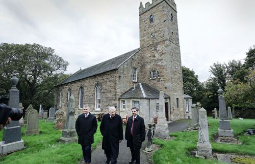 President Ballard and others in Scotland