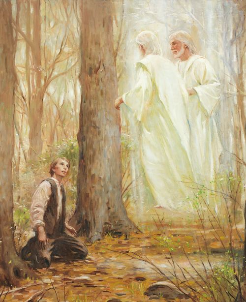 the Father and the Son appearing to Joseph Smith