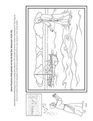 Strona z zadaniami: Jezus może mi pomóc pokonać strach