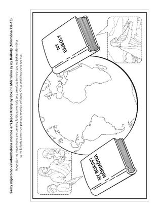 pejin’ny asa atao: samy mijoro ho vavolombelona momba an’i Jesoa Kristy ny Baiboly sy ny Bokin’i Môrmôna