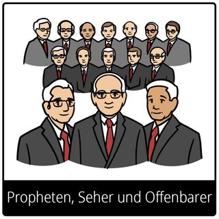 Symbol für Evangeliumsbegriff: Propheten, Seher und Offenbarer