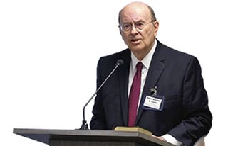 Elder Cook speaking