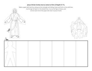 activity page: Jesus invites me to come to Him