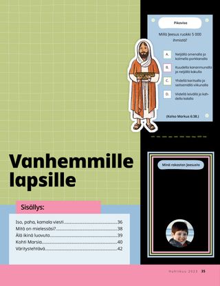 Vanhemmille lapsille -etusivu